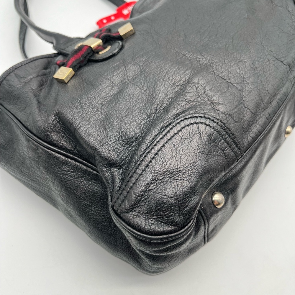 Gucci Black Leather Tote Bag - Picture 2 of 8